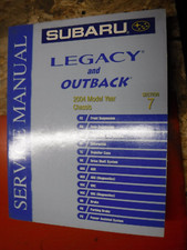 2004 SUBARU LEGACY OUTBACK