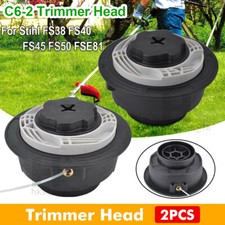 2x Genuine Stihl Autocut Strimmer C6-2 Trimmer Head FS38 FS40 FS45 FS50 FSE81 UK