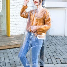 Transparent Raincoat Fashion