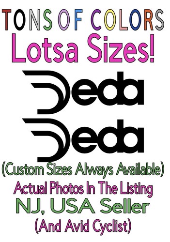 Two deda die cut vinyl - die, decals