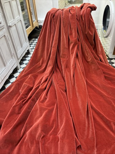 Vintage cotton velvet - cotton,