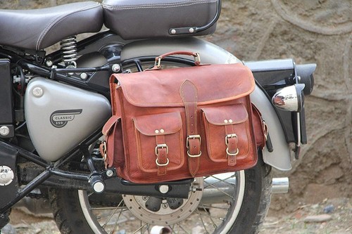 Bag laptop leather - leather, briefcase