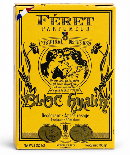 Feret parfumeur bloc hyalin - parfumeur,