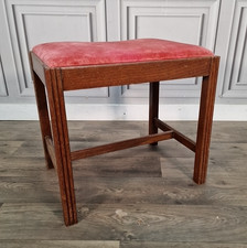 Vintage Piano Vanity Stool -