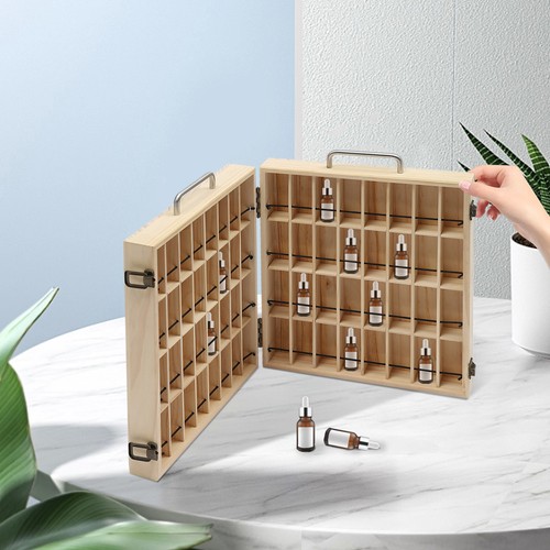 Essential oil display - box, wood