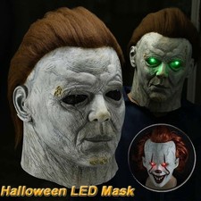 Adult Cosplay Mask LED Light