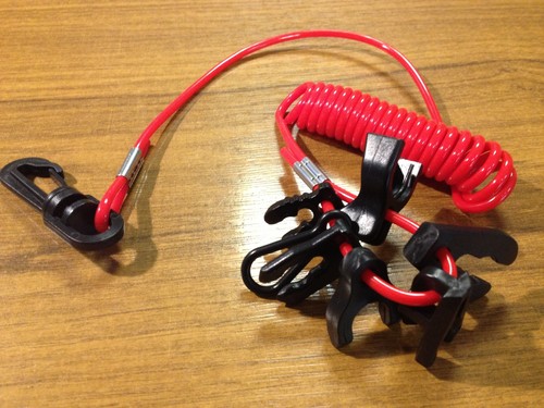 Outboard motor kill - motor, cord