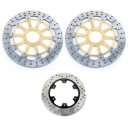 Front rear brake discs - front,