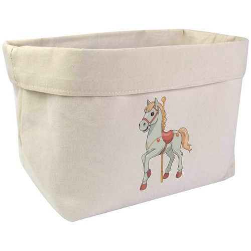 Large carousel horse canvas - horse',