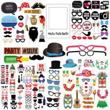 Photo Booth Props Frame Funny Selfie Photography For Wedding Hen party Birthday