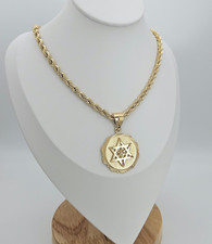 14K Gold Plated Star of David