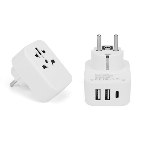Travel adapter uk to - uk, eu