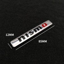 1 X Silver 84mm Nismo Badge