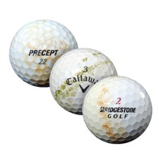 100 CROSS GOLF GOLF BALLS - X OUT - LAKEBALLS - IDEAL FOR HITTING