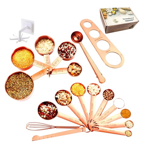 19pc copper measuring - copper,