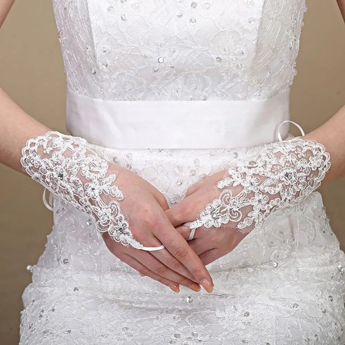 Wedding bridal gloves - wedding,