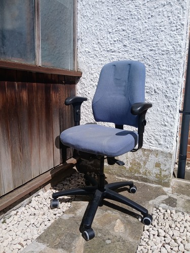 Swivel pump office - swivel, blue