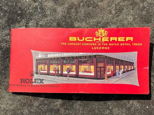 Bucherer 1960s rolex - bucherer,