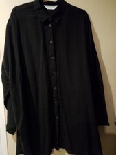 Black beach shirt XL