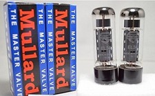 2 piece set Mullard EL34