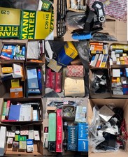 Job Lot of New Vehicle Parts Air, Oil Filters Sensors Springs Driveshafts Trims