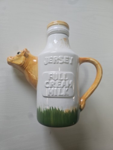 New ceramic cow milk bottle - milk,