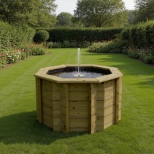 Wooden Pond – 4ft Octagonal