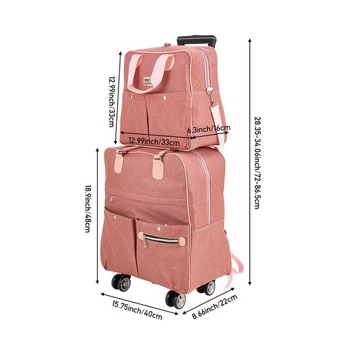 Nylon spinner luggage set - nylon,