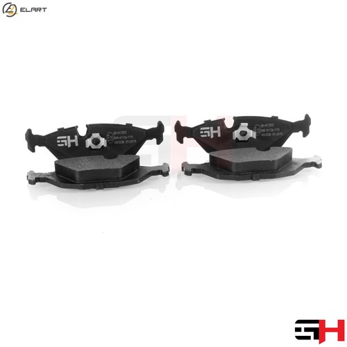 Brake pad set disc - disc,