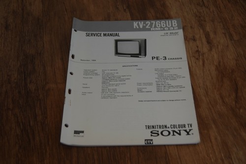Rare sony 2766ub trinitron - sony, kv-2766ub