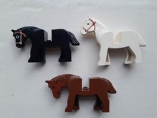 LEGO HORSES X 3 ANIMALS