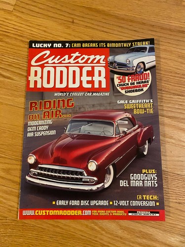 Custom rodder magazine october - custom,