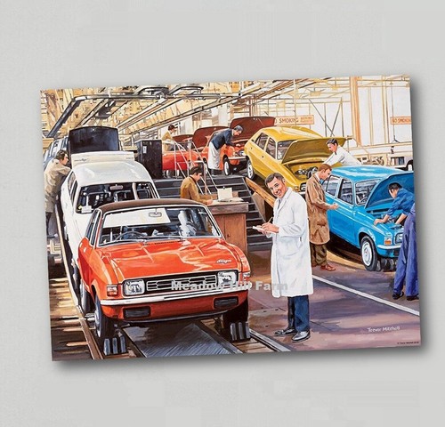Fridge magnet classic car - fridge,