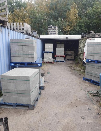 Concrete breeze blocks - breeze,