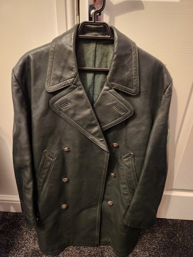 German green leather - leather, police