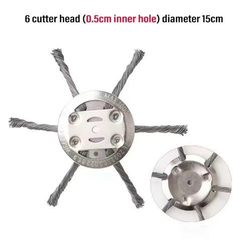 Grass strimmer head - 6",