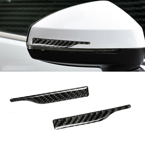 Carbon fiber car rearview - 2x,