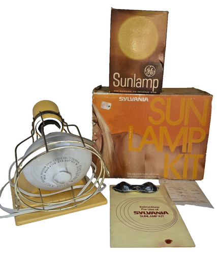 Vintage sylvania sun lamp - vintage,
