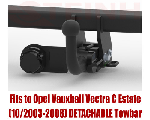 Detachable tow bar for - tow,