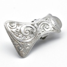 Antique Solid Silver Napkin