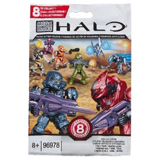HALO MEGA BLOKS SERIES 8 MICRO FIGURE BLIND BAG 96978 BRAND NEW & SEALED