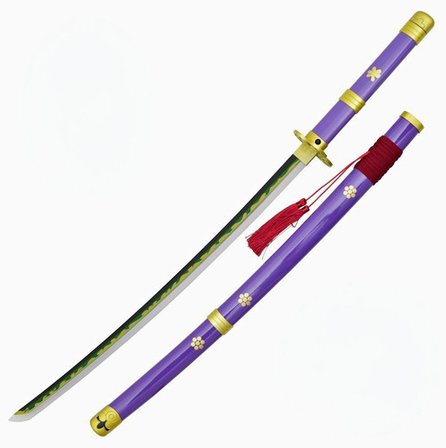 Purple samurai katana - samurai, style