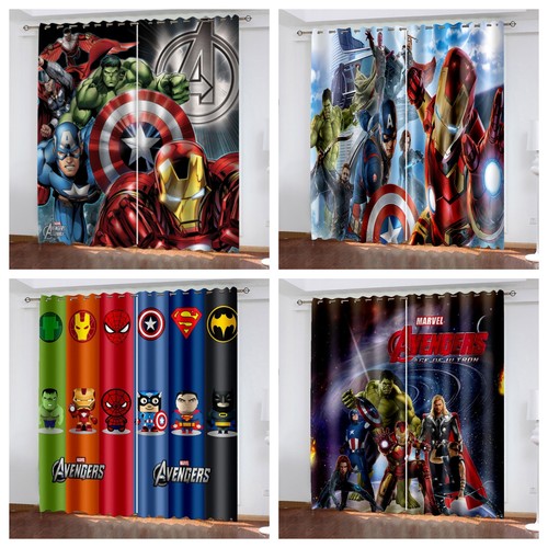 Kids curtains marvel - curtains, avengers
