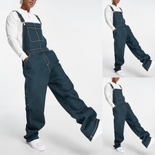 Men's Denim Dungarees Bib