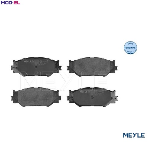 Brake pad set - pad, 025