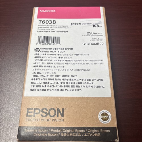 Genuine epson 2023 t603b - epson,