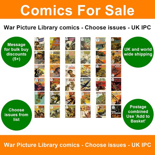 War picture library comics - war,