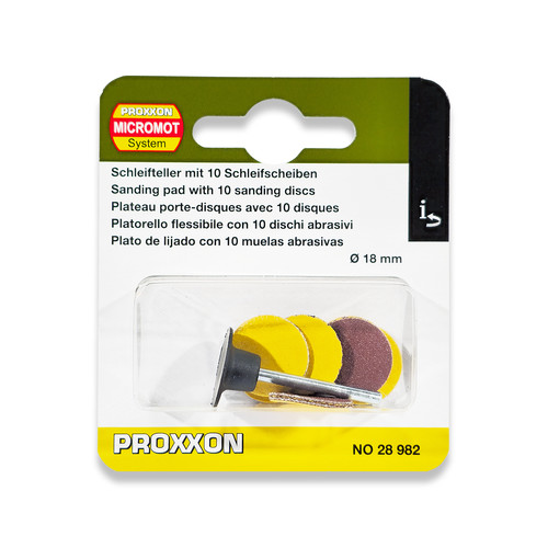 Proxxon sanding discs 18mm 120 - proxxon,