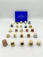 Lot of Franklin Mint Thimbles