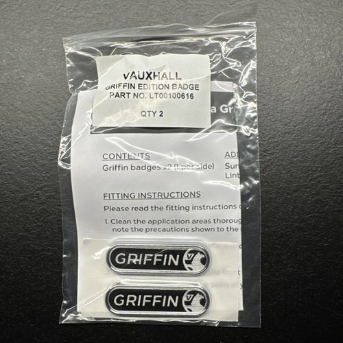Genuine new vauxhall - 2x,